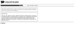 Desktop Screenshot of crackfolder.com